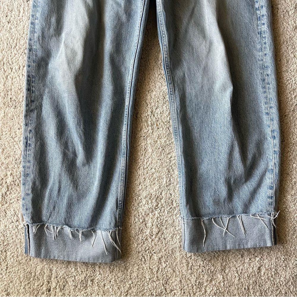 Frame Long Barrel Raw Cuff Jeans in Rhode size 28 - Picture 6 of 15